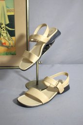 Basic Edition Tan Sandal Size 7