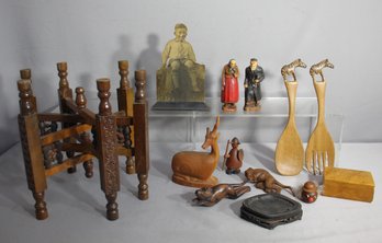 'Eclectic Collection Of Vintage Collectibles And Household Items'