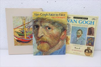 Three Art Books On Vincent Van Gogh