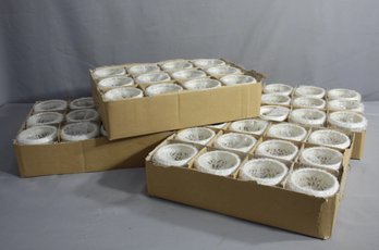 4 Boxes Of 12 Pierced Tea Lights