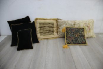 Assorted Lot Of Decorative Pillows