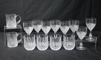 Group Lot Of Good Quality  Glassware 14 Peices