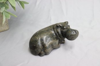 Resting Hippo Stone