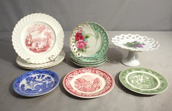 Mixed Collection Of Decorative Plates And Platters