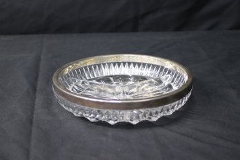 Vintage William Adams Lead Crystal West Germany Made Divided Dish/bowl