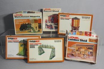 Collection Of Vintage Model Train Kit Boxes- ONLY EMPTY BOXES