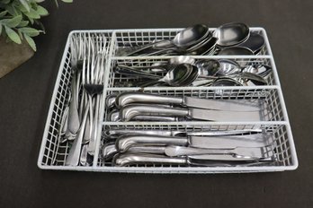 1 Of 5: Group Lot Of Stainless Steel Flatware