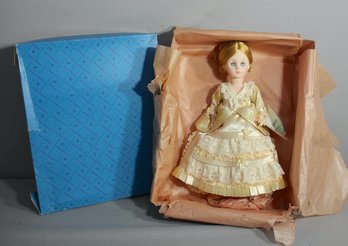 Doll #16-Madame Alexander First Lady Doll Series - 'Lucy Webb Hayes #1420' In Original Box'