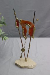 Gary Rosenthal Copper Chai Sculpture-07