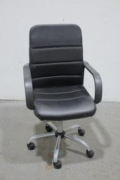 Swivel Black Office/Executive Chair On Five Arm Base