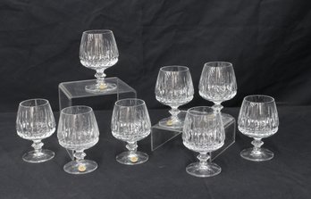 Set Of 8 Zwiesel Crystal Brandy Glasses- (4.5'H)