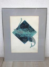 'Janah' By Artist Klotnick - Framed Art Print