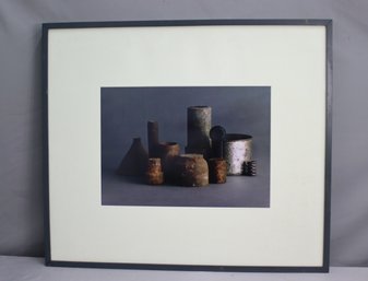 Framed Still Life (Cork & Coil) Photograph Print After John Gruen (unsigned)