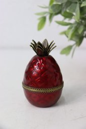 Vintage Red Pineapple Table Lighter