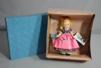 Doll #31-'Madame Alexander Storyland Series - 'Mary Mary #451' Doll With Charming Original Box'