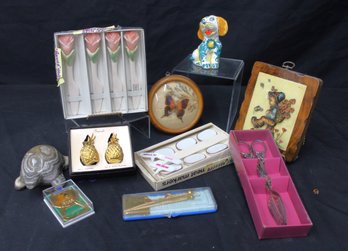 Eclectic Collectibles Lot: Vintage Decor, Novelty Items, And More
