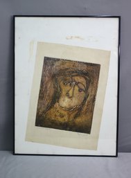 Framed Limited Edition Color Lithograph - Artist's Proof, Signed