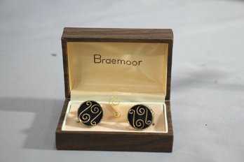 Pair Of Boxed Braemoor Cufflinks