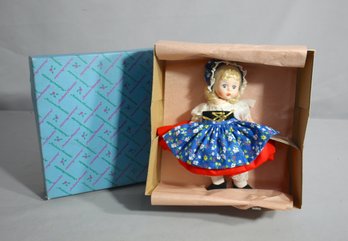 Doll #35-Madame Alexander Sound Of Music Series - 'Gretel #454' Doll With Original Box