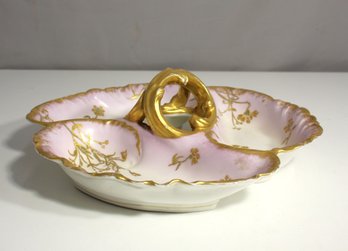 Limoges Porcelain Double Handled Serving Dish