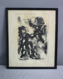 CHAIM GROSS (1904-1991) LIMITED EDITION, HAND SIGNED LITHOGRAPH, Title Tumblers -dated 63