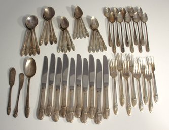 Partial First Love Pattern  Rogers Bros Silver Plate Flatware