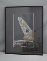 Framed Print Of Saturn