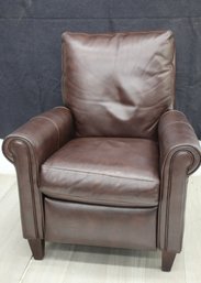 Luxurious Brown Leather 3-Way Lounger Chair