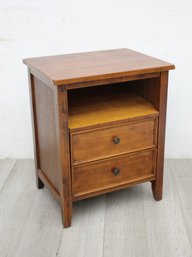 Single Two Drawer Night Stand