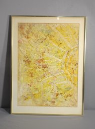 Sunburst Symphony- An Original Watercolor By Navah