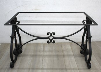 French Baroque Style Wrought Iron Dining Table Base