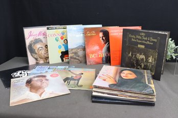 Group Lot Of Vinyl Records