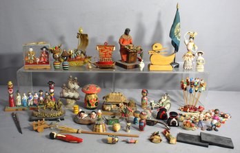 Eclectic Collection Of Global Artifacts And Decor - Assorted Lot