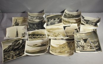 Group Lot Of Vintage Back & White 8X10 Historical Travel Photographs