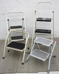 Group Lot Of Step Stools