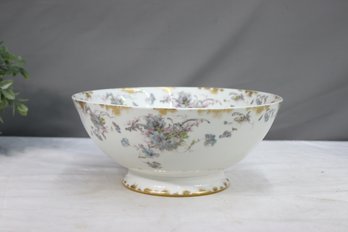 Vintage Haviland & Co Limoges Porcelain Centerpiece Bowl