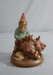 Tom Clark Clay Gnome Sculpture Skipper Retired 1983