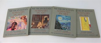 N- Vintage Four Folio Edition Of Metropolitan Seminars In Art, Met Museum NYC