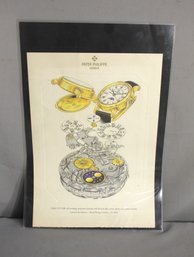 Limited Edition Patek Philippe Watch Mechanism Lithograph
