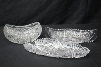 Group Lot Of Cut & Glass Dish