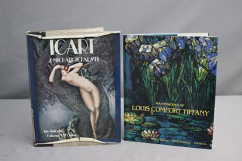 Icart By S. Michael Schnessel & Masterworks Of Louis Comfort Tiffany Hardcover