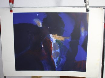 Geoff Rees 1992 Original Lithograph 'Beneath The Reef'
