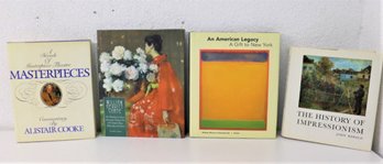 D- Group Lot Of Art Books And A Decade Of Masterpiece Theatre