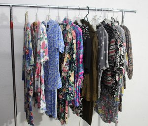 Rack D--Group Lot Of Vintage 2-Piece Sets - Assorted Sizes And Styles Size Range From S/l