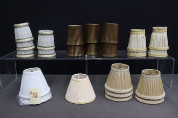 Group Lot Of Chandelier Shades