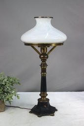 Vintage Mid 20th Century French Sinumbra Style Table Lamp