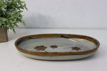 Rustic Veracruz Mexico Ceramic Oval Dish
