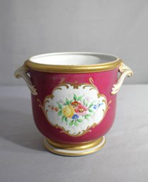 Vintage Porcelain Cachepot Vase From Portugal