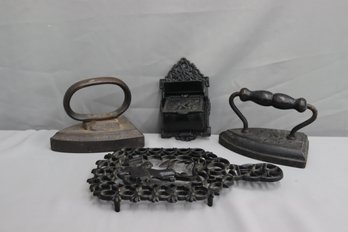 Assorted Lot Of Cast Iron