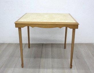 Vintage Leg O Matic Folding Wood Table